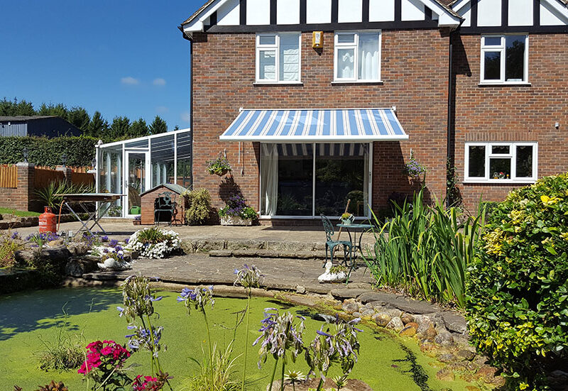 Garden Awning in Hastings, East Sussex