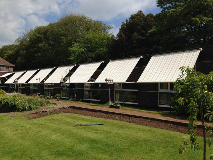 Garden Awning in Tunbridge Wells, Kent
