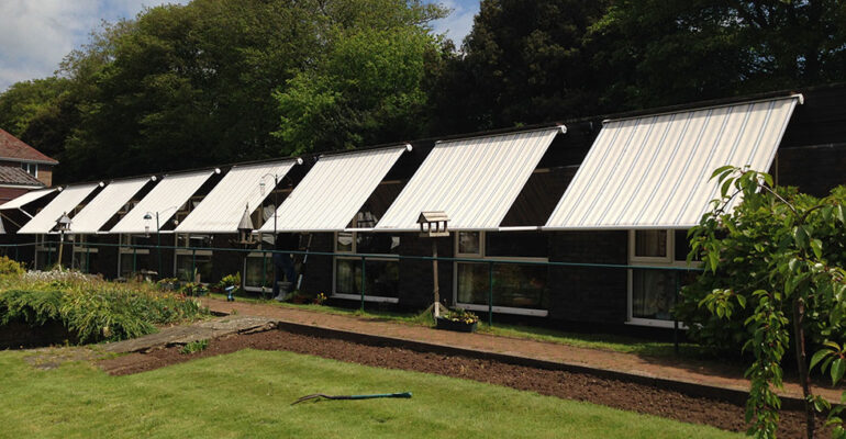 Garden Awning in Tunbridge Wells, Kent