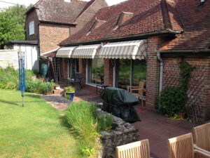 Garden Awning in Tonbridge, Kent Garden Awning in Tonbridge, Kent
